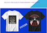 creat vintage tshirt design for business